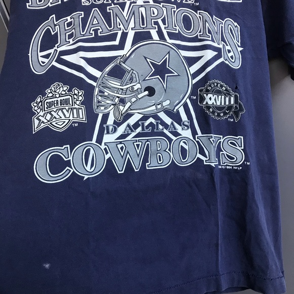 Vintage Dallas Cowboys 1994 Super Bowl T-Shirt - Picture 6 of 8